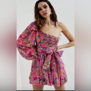For love and lemons floral dress
